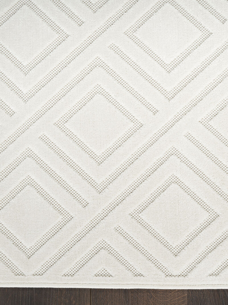 Care Free CAF03 Ivory 2' x 6' Rug