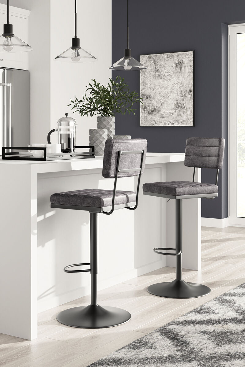 Strumford Bar Height Bar Stool - SET OF 2 image number 1
