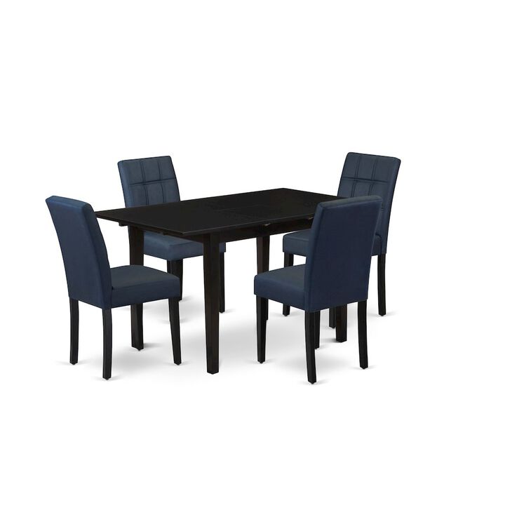 5 Piece Dinner Table Set consists A Dining Table