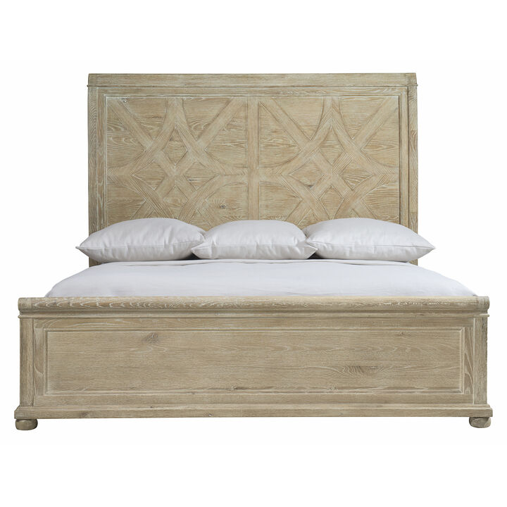 Rustic Patina Panel Bed