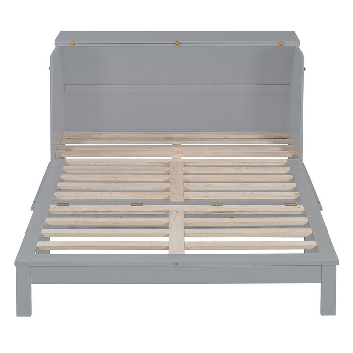 Merax Murphy Bed Cabinet with Drawers