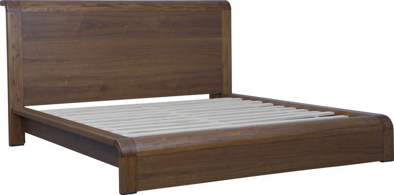 Totes Platform Bed in English Walnut