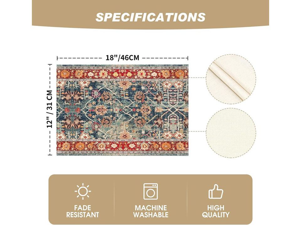 Boho Bohemia Style Placemats