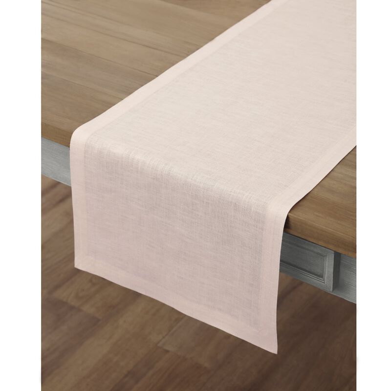 Solino Home Fete 100% Linen Table Runner &ndash; Handcrafted, Machine Washable, Perfect for Holiday and Everyday Dining