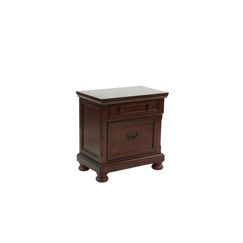 Streamdale Nightstand In Antique Cherry
