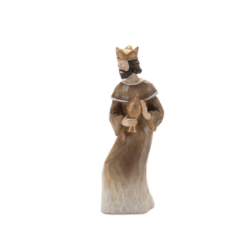 9-Piece Modern Nativity Figurine Set – Holiday Christmas Nativity Scene for Home Decor or Religious Display