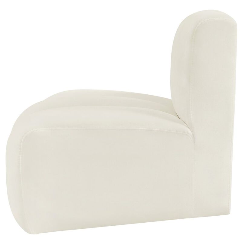 Meridian Furniture Arc Velvet Reverse Corner