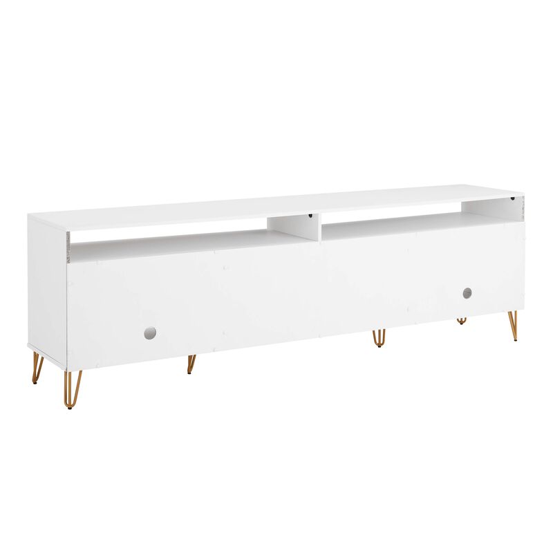 Dumbo Large TV Stand in White