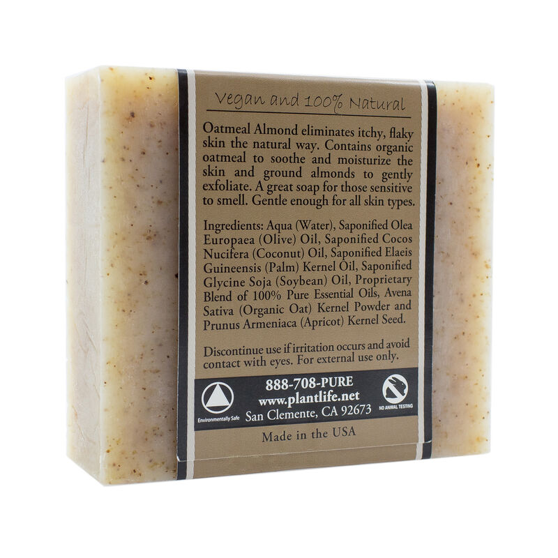 Plantlife Bar Soap - Oatmeal Almond image number 2