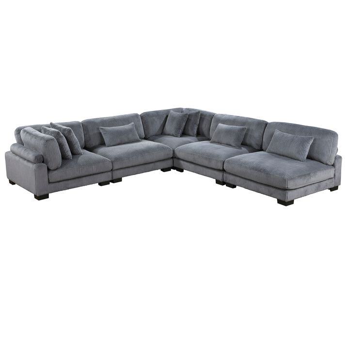 Traverse 5-Piece Right Arm Sectional