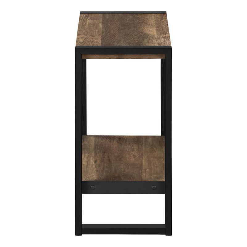 Accent Table, Side, End, Nightstand, Lamp, Living Room, Bedroom, Brown Laminate