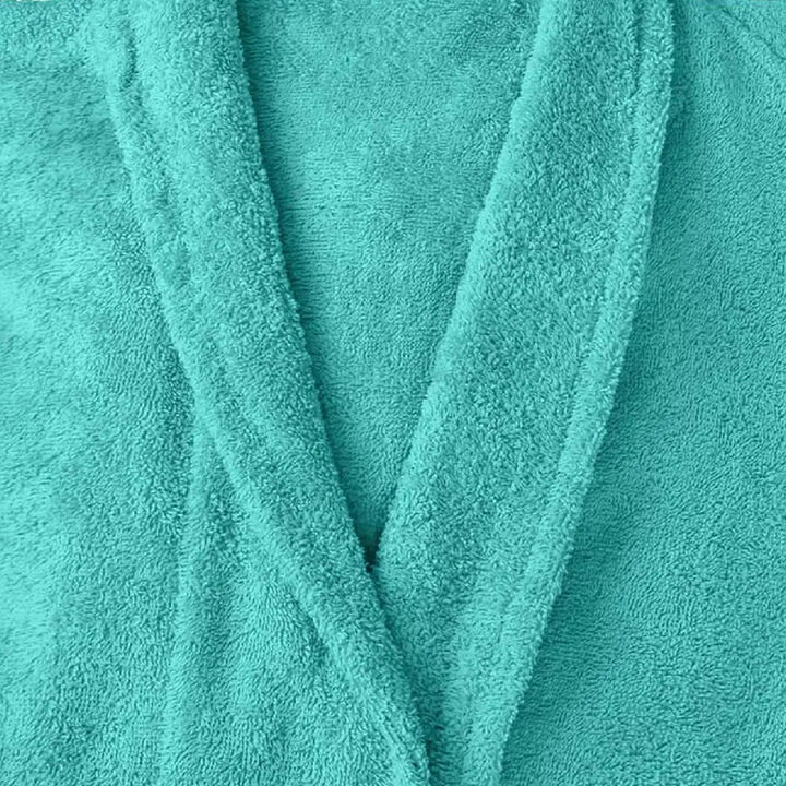 Ultra Soft Cotton Terry Bath Robe for Adults Unisex Comfort Fit