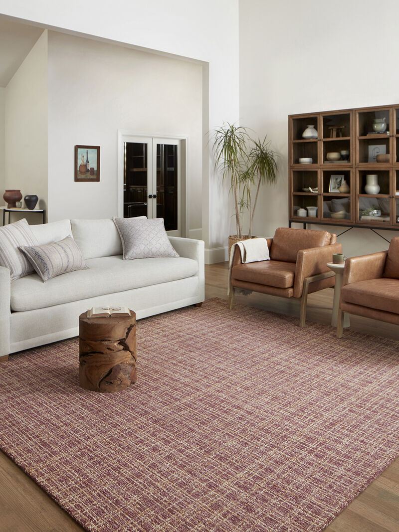 Polly Berry/Natural 9'3" x 13' Rug