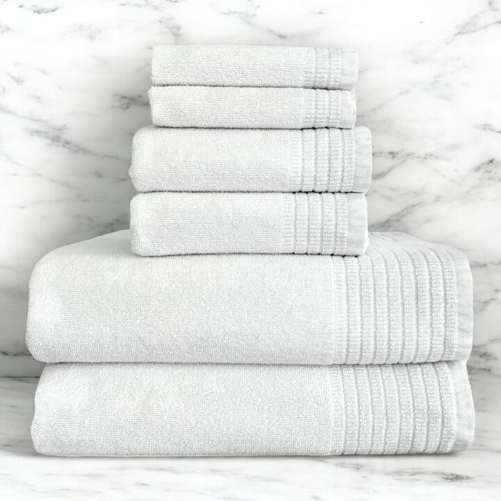 BedVoyage Viscose from Bamboo Luxury Spa Towel Collection – 6pc Set