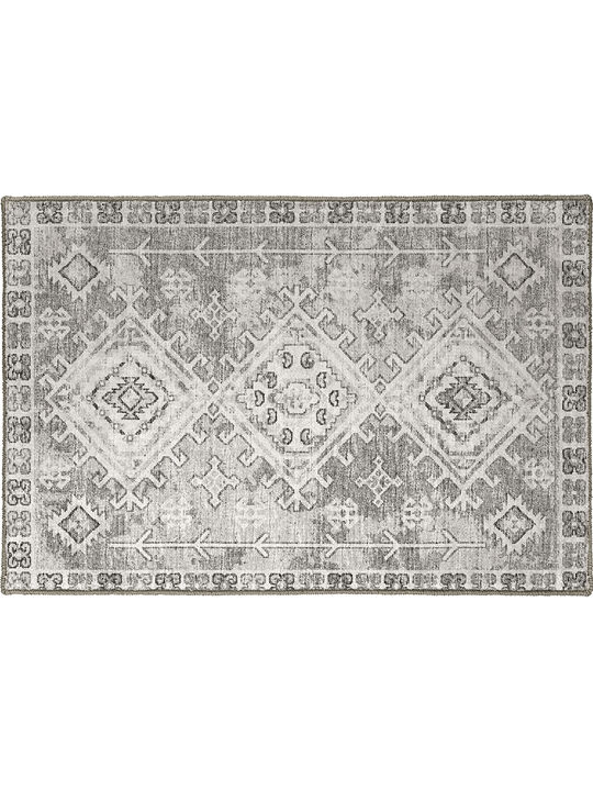 Brisbane BR2 Silver 20" x 30" Rug