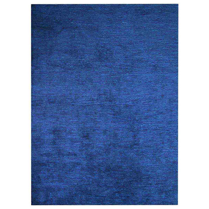 RUGSOTIC CARPETS HAND KNOTTED LOOM SILK ECO-FRIENDLY AREA RUGS  - Plain Solid Design, High Pile Thick Handmade Anti Skid Area Rugs for Living Room, Bed Room (LS0111)