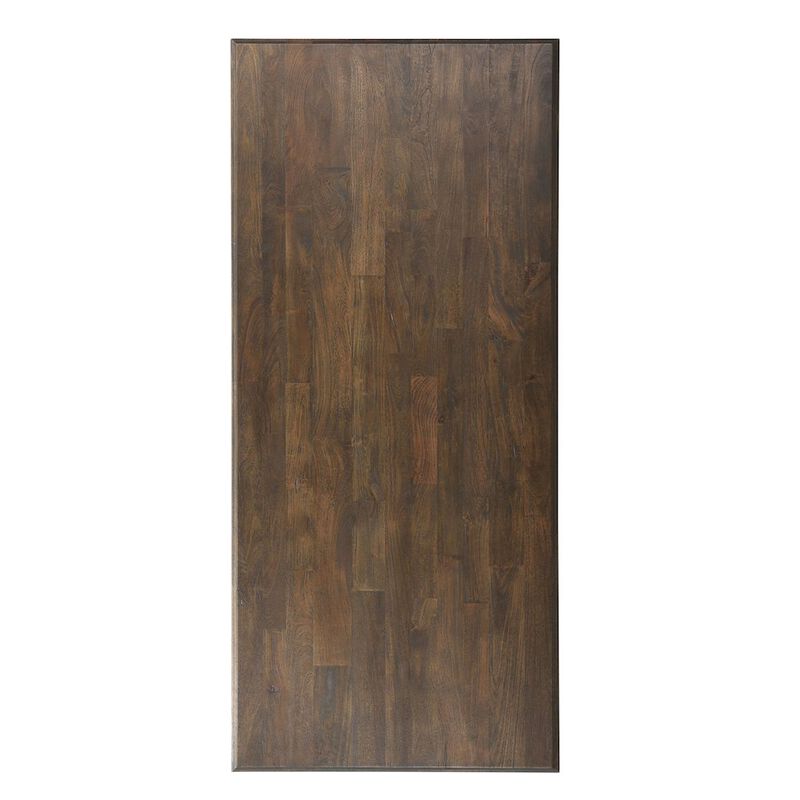 World Interiors Toulon 84 Dining Table in Weathered Mango