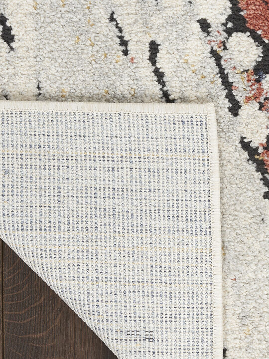 Motion MTT01 Ivory/Multicolor 5'3" x 7' Rug