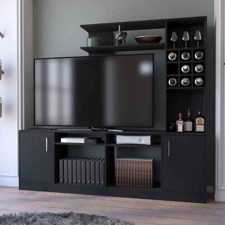 Entertainment Center Modoc, Living Room, Black