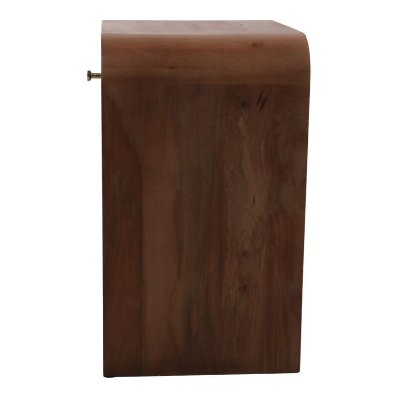 Side Table with Drawer and Shelf image number 4