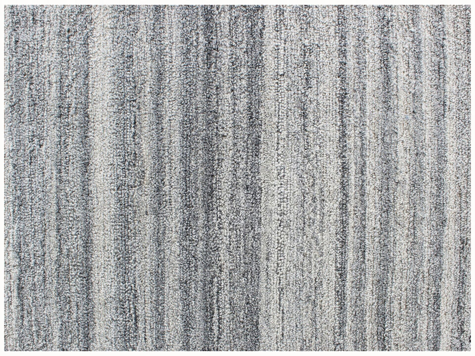 HomeRoots Abstract Hand Tufted Non Skid Area Rug