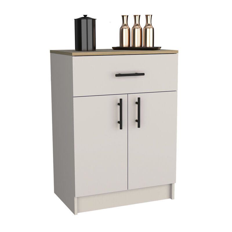 DEPOT E-SHOP Sevilla Bathroom Vanity with Single Door Cabinet, White