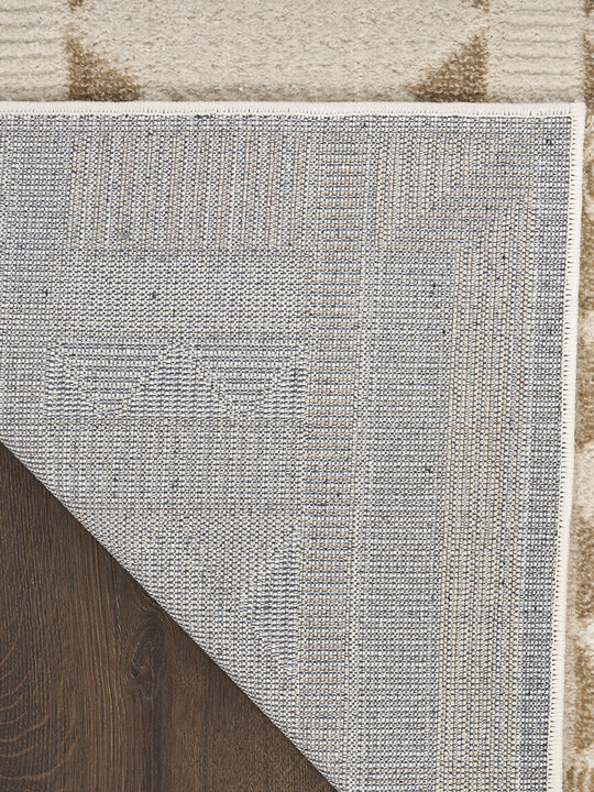 Nordic NRC06 Taupe 4' x 6' Rug