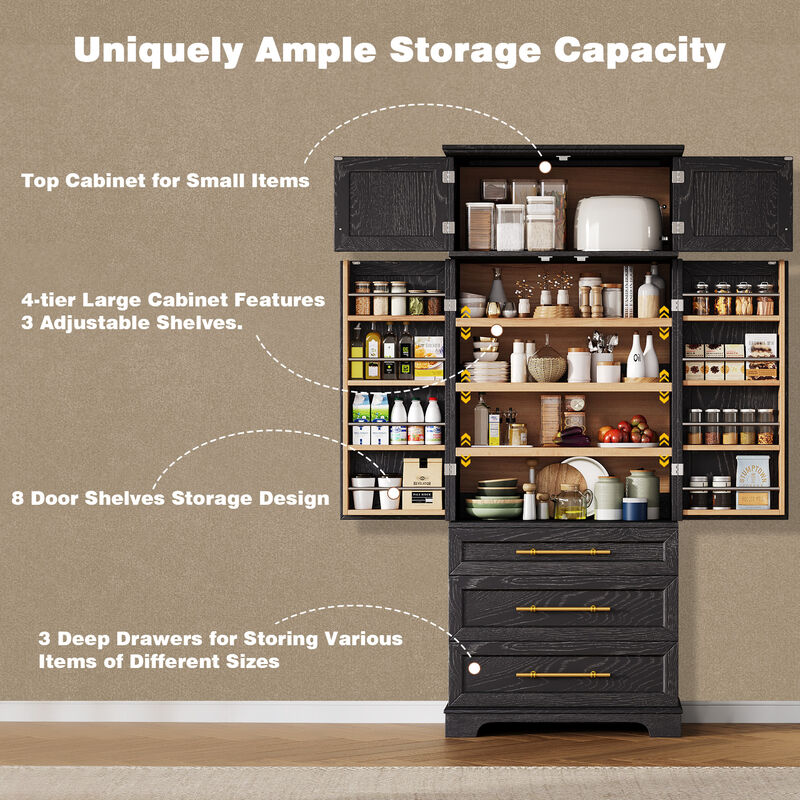 Sepzut Pantry Cabinet image number 4