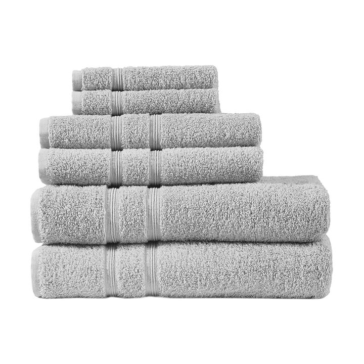 Gracie Mills Kairos 500 gsm 6-Piece Turkish Cotton Towel Set