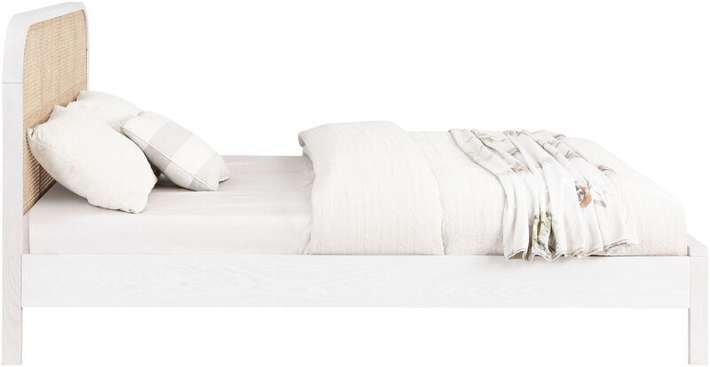 Meridian Furniture Siena White Ash Wood Full Bed image number 3