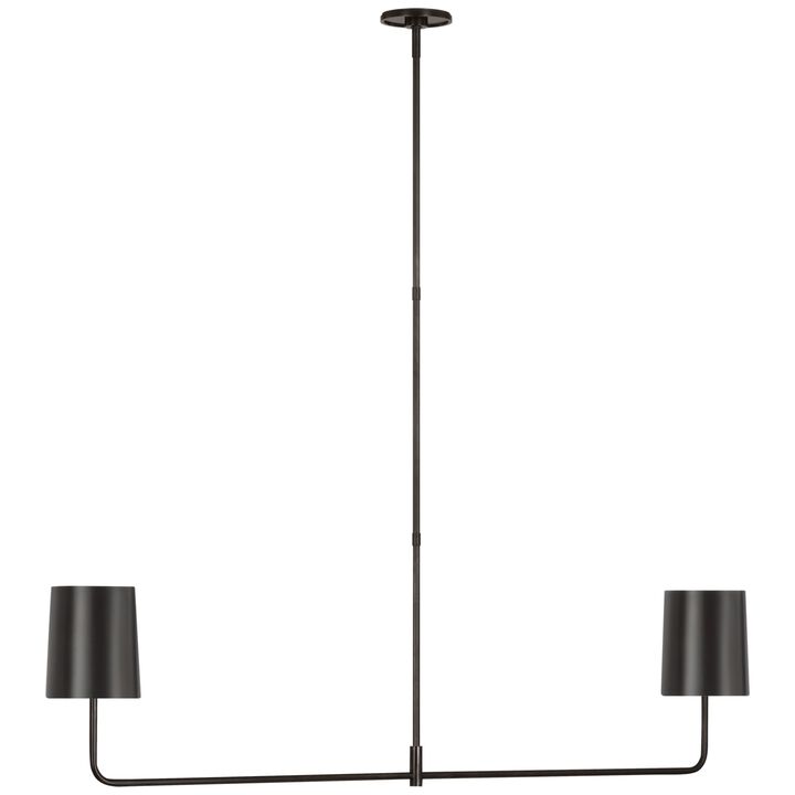 Barbara Barry Go Lightly Two Light Linear Chandelier Collection
