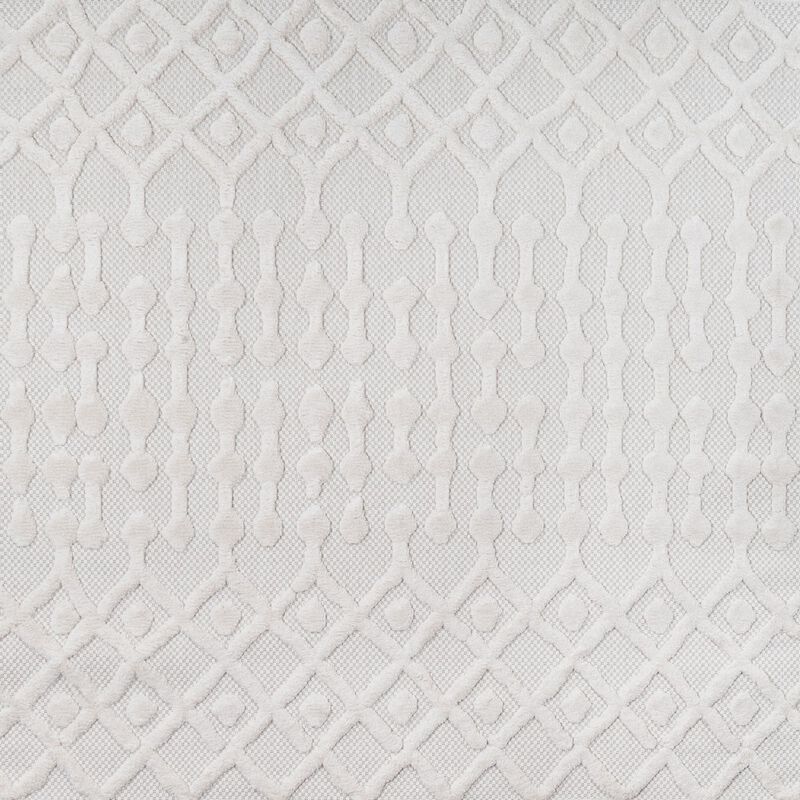 Peralta Moroccan Diamond Square Indoor/Outdoor Area Rug