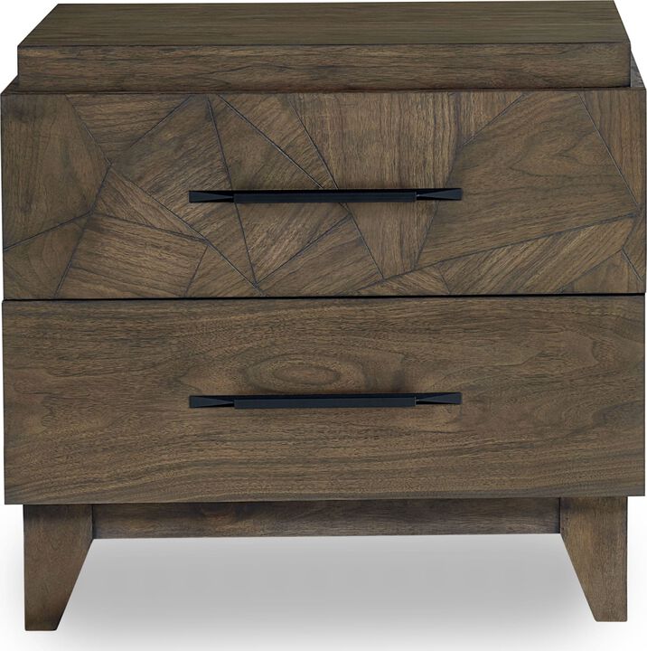 Broderick Two Drawer Nightstand