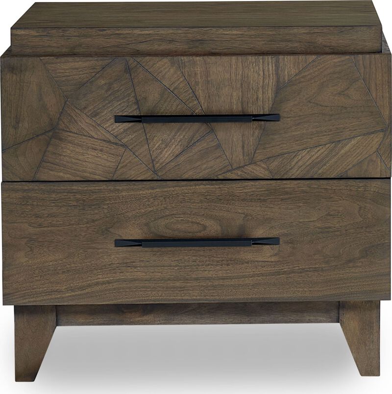 Broderick Two Drawer Nightstand