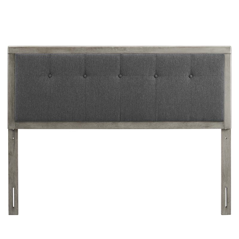 Modway - Draper Tufted King Fabric and Wood Headboard image number 2