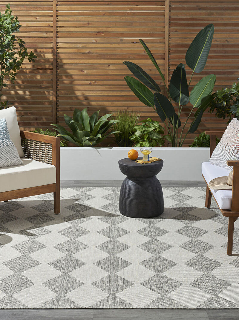 Positano POS04 Light Gray 7' x 10' Rug image number 1