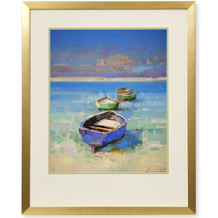 Caribbean Beach Framed Print
