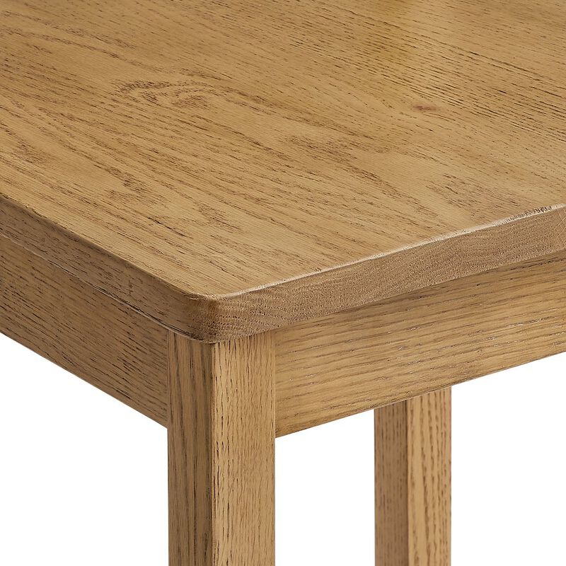 Jax Oak Wood Bar Stool With Wavy Razor Back image number 6