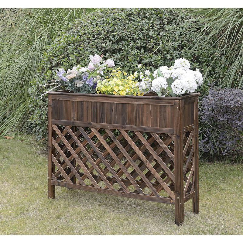 Convience Concept, Inc. Planters & Potts Large Raised Patio Planter
