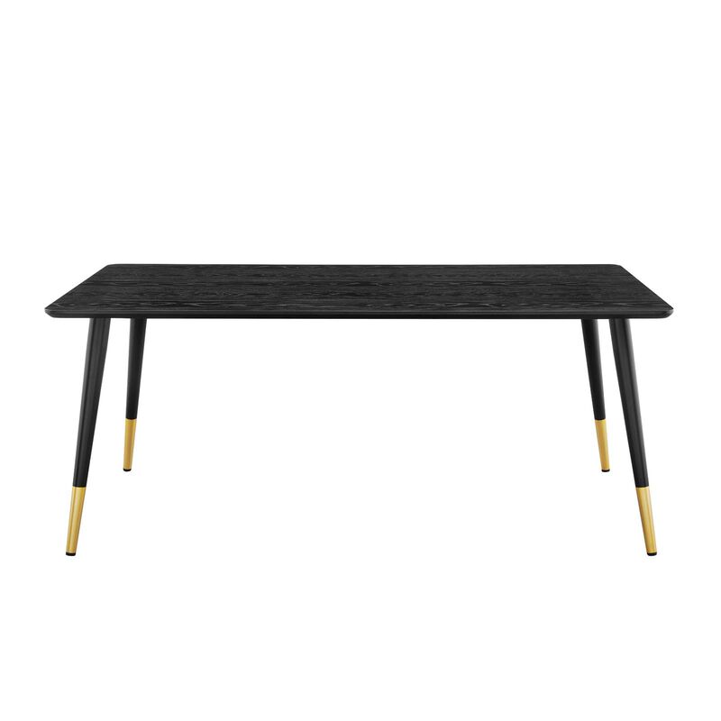 Modway - Vigor 71" Rectangular Dining Table Black