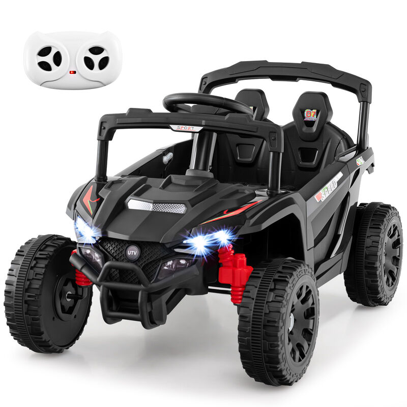 Kids 12V Electric UTV Ride On Car with LED Lights Music and Horn image number 5