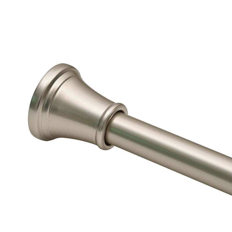 Adjustable 72" Aluminum Shower Curtain Tension Rod image number 6