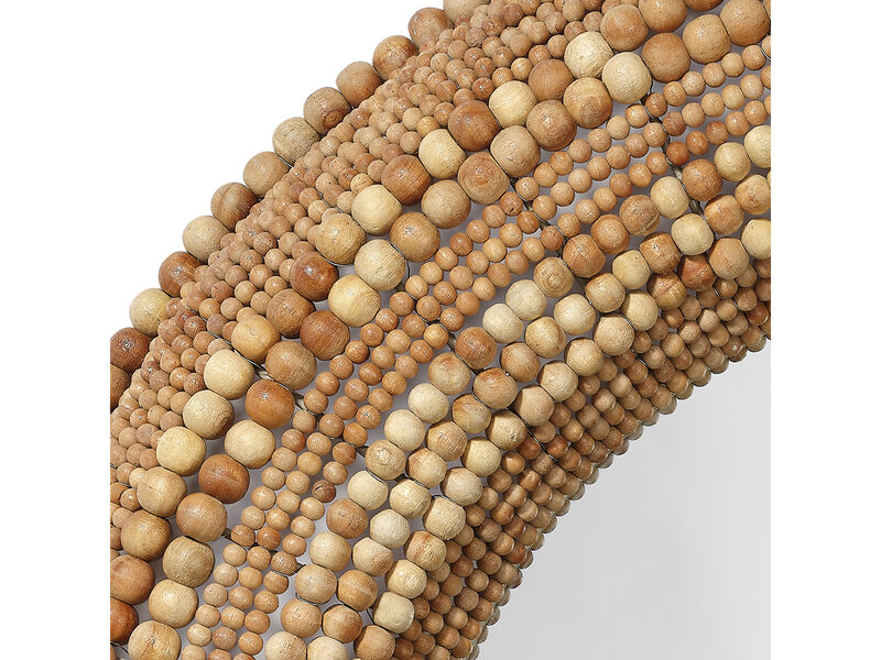 Strand Beaded Mirror