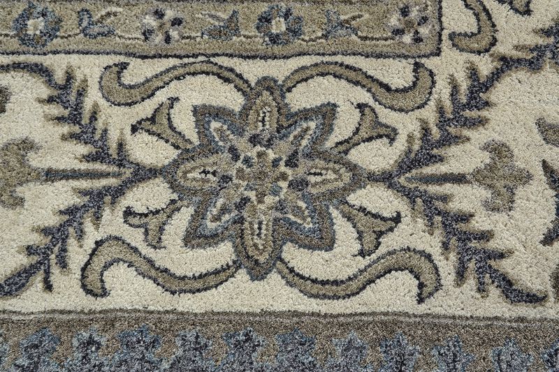 Eaton 8429F Blue/Gray/Taupe 3'6" x 5'6" Rug image number 5
