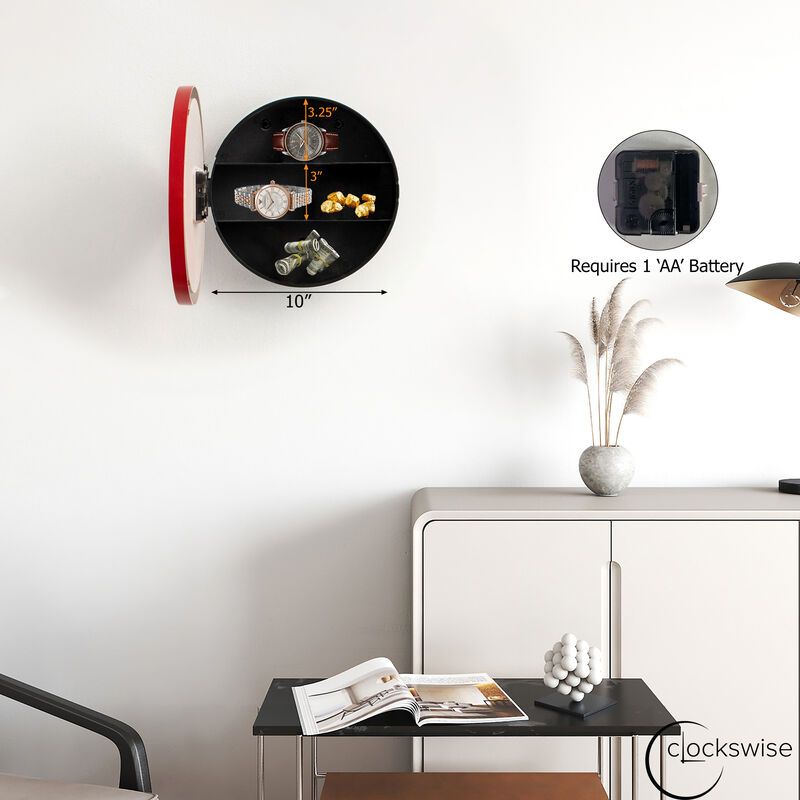 Clockswise 10-in Wall Mounted Clock