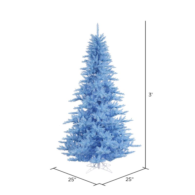 Vickerman Sky Blue Fir Tree 234T - image number 3