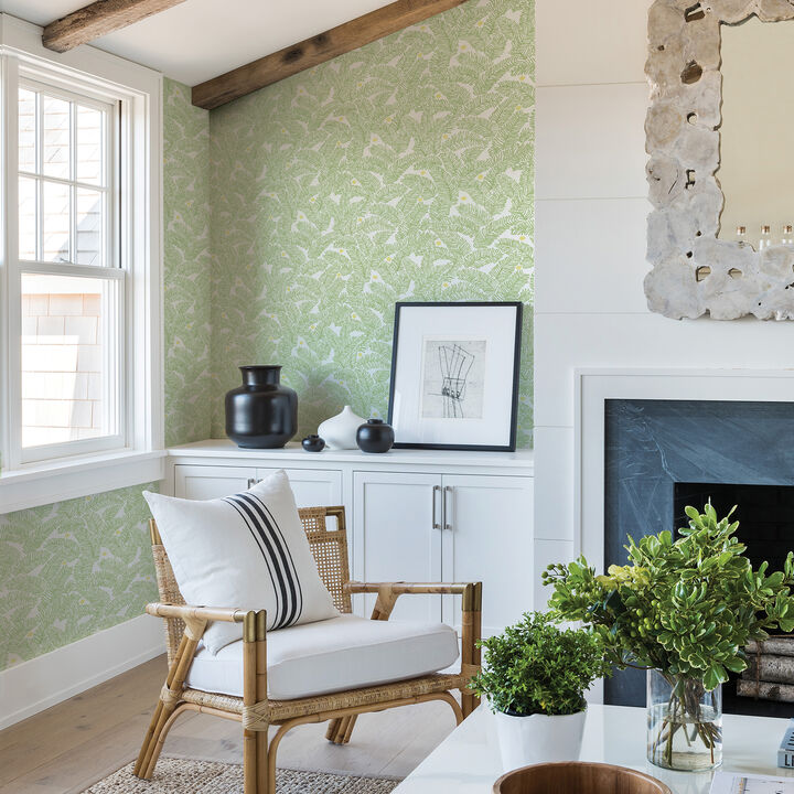 Athina Sage Fern Wallpaper (Set of 2)