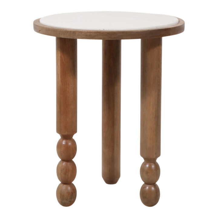 Bellworth White Accent Table
