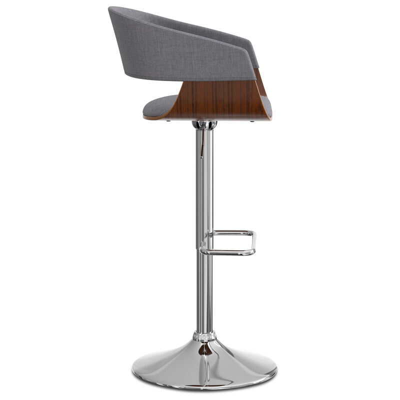 Lowell Adjustable Swivel Bar Stool