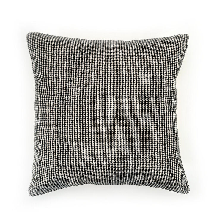 Houndstooth Woven Pillow - Cover